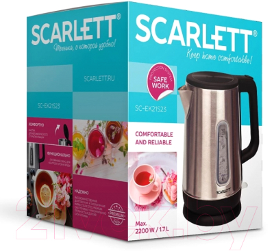 Электрочайник Scarlett SC-EK21S23