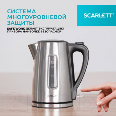 Электрочайник Scarlett SC-EK21S13