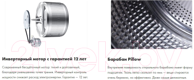 Стиральная машина Haier HW60-BP12929BSE