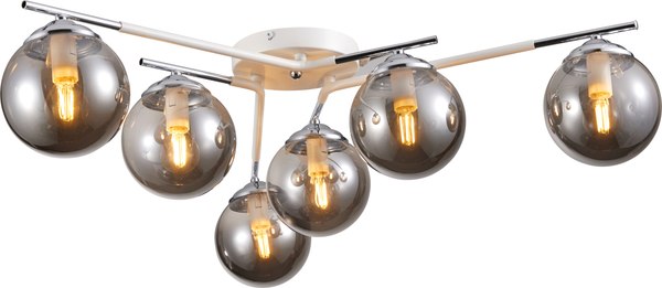 Потолочный светильник Mirastyle MD-8132/6 WH+CR - фото