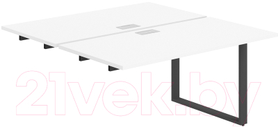 Стол-приставка Norden 320x143.8x75 / AG.126.WH.L.72.AN - фото