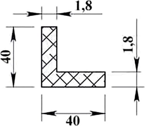 Уголок алюминиевый ПилотПро 40x40x1.8 / 04784