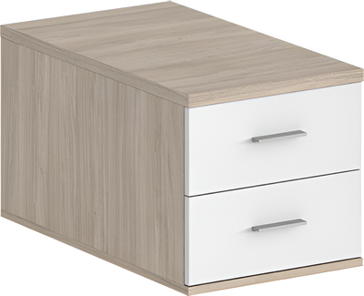 Тумба Norden Подвесная с 2 ящиками / SG.536.OL.WH - фото