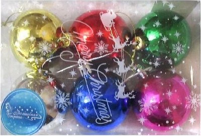 Набор шаров новогодних Волшебная страна SYCB17-630 / 003413