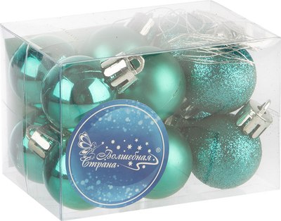 Набор шаров новогодних Волшебная страна SYQA-0123162-01 / 106311 - фото