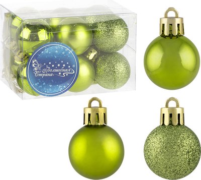 Набор шаров новогодних Волшебная страна SYQA-0123162-02 / 106312