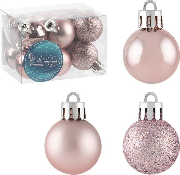 Набор шаров новогодних Волшебная страна SYQA-0123162-08 / 106318