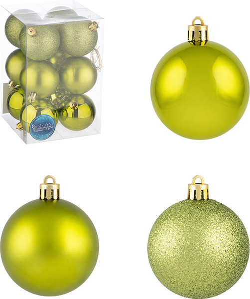 Набор шаров новогодних Волшебная страна SYQA-0123165-02 / 106321