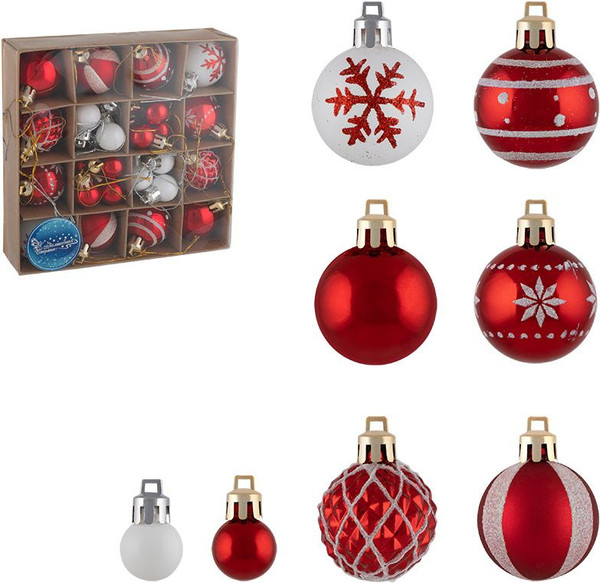 Набор шаров новогодних Волшебная страна Зимняя рябина / 108569