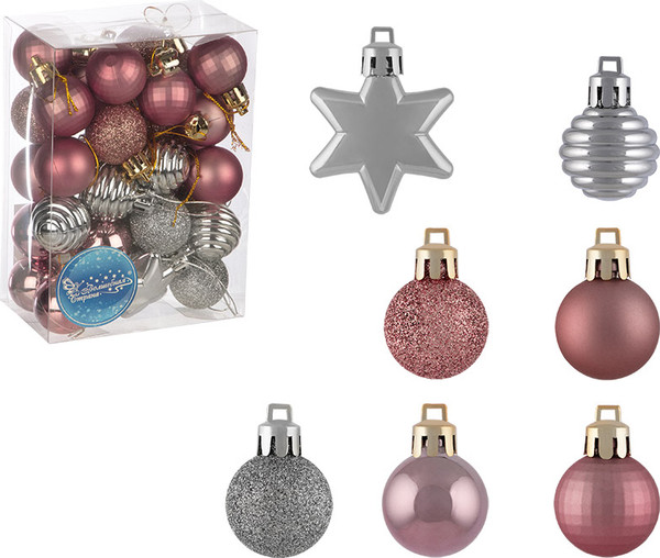 Набор елочных игрушек Волшебная страна Нежность / 108572