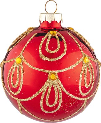 Шар новогодний Волшебная страна Ожерелье SYBLQA-0523106 / 106381 - фото