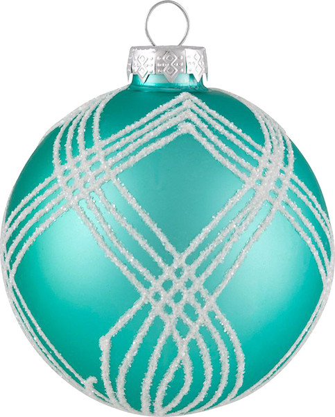 Шар новогодний Волшебная страна Серпантин SYBLQA-0523012 / 106387 - фото