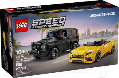 Конструктор Lego Speed Champions Mercedes-AMG G 63 & Mercedes-AMG SL 63 76924 - фото