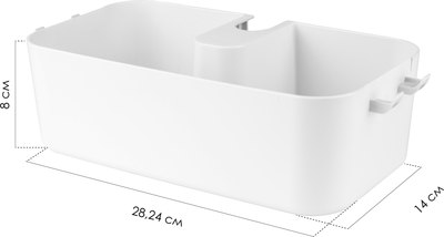 Полка для ванной Berossi Kvina АС 92801000