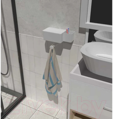 Держатель для туалетной бумаги Berossi Glomma АС 94001000