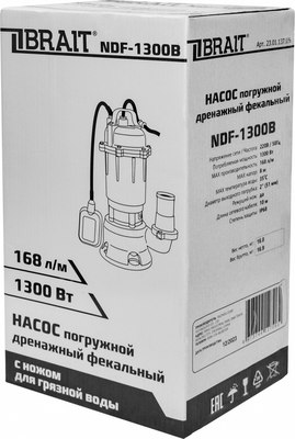 Дренажный насос Brait NDF-1300B