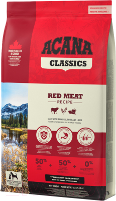 Сухой корм для собак Acana Red Meat с говядиной
