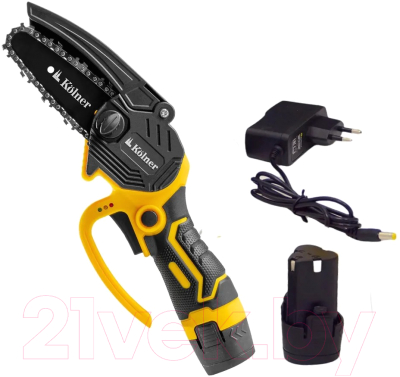 Пила цепная аккумуляторная Kolner KCCS 10/12C