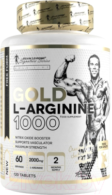 L-аргинин Kevin Levrone Gold L-Arginine 1000 - фото