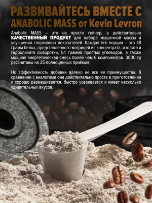 Гейнер Kevin Levrone Anabolic Mass