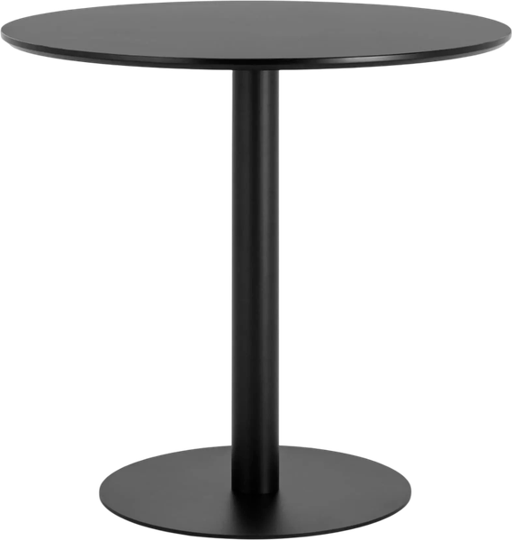 Обеденный стол Stool Group Толедо D80 / YMDT-2101 black top - фото