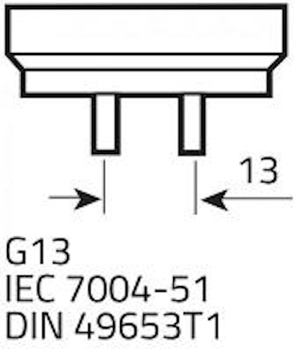 Лампа Osram ST8V 9Вт T8 4000К G13 / 4058075709980