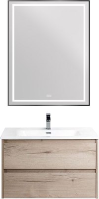 Зеркало BelBagno SPC-KRAFT-700-900-LED-TCH-WARM-NERO