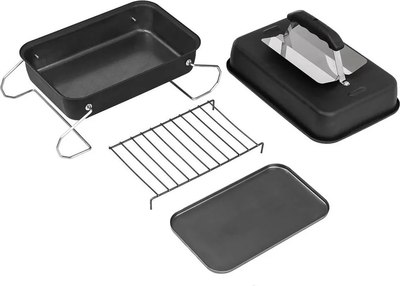 Коптильня Helios С фиксаторами крышки T-HS-KP-02M