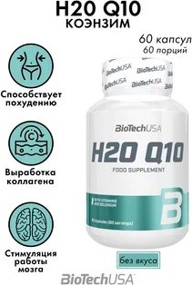 Коэнзим BioTechUSA H2O Q-10
