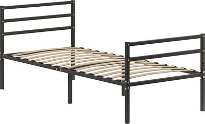 Односпальная кровать Домаклево Металика Г3+Г2 90x200 - фото