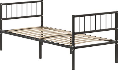 Односпальная кровать Домаклево Металика В3+В3 80x200 - фото