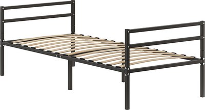 Односпальная кровать Домаклево Металика Г2+Г2 90x200 - фото