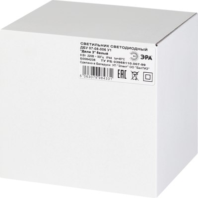 Светильник уличный ЭРА Дели 3 ДБУ 07-8-006 / Б0064238