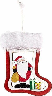 Елочная игрушка Волшебная страна Сапожок SYMZPA-4423014 / 106437 - фото