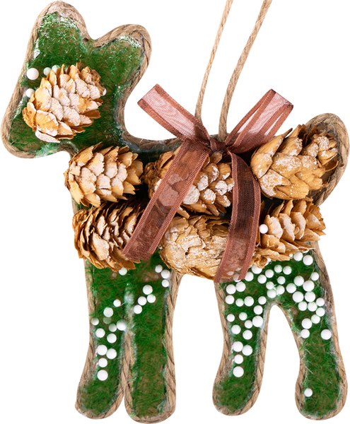 Елочная игрушка Волшебная страна Олененок SYPMQB-0223353 / 106372 - фото