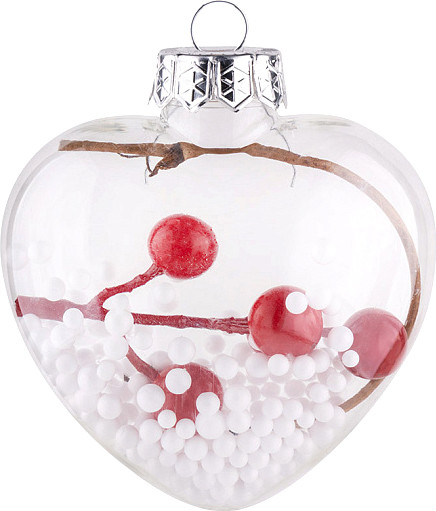 Шар новогодний Волшебная страна Сердце SYQDPET-0123047 / 106355 - фото