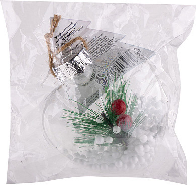 Шар новогодний Волшебная страна Сердце SYQDPET-0123049 / 106356