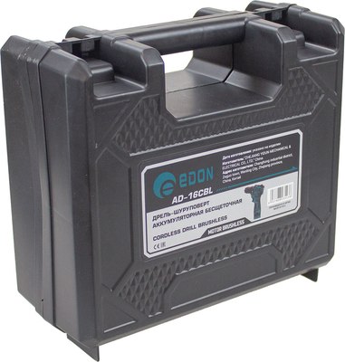 Аккумуляторная дрель-шуруповерт Edon AD-16CBL / 28006
