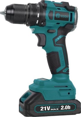 Аккумуляторная дрель-шуруповерт Edon AD-21CBL / 28013 - фото