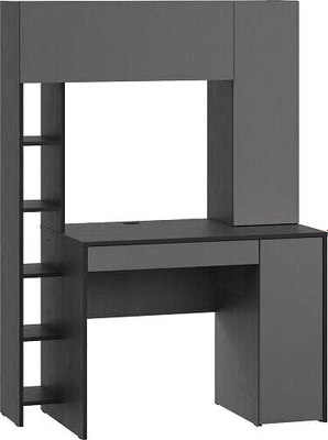 Компьютерный стол Mobi Комфорт 12.71 (антрацит/темно-серый) - фото