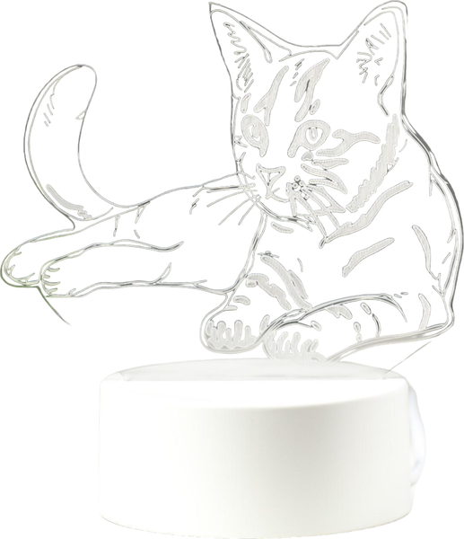 Ночник Risalux Кошечка / 4814571 - фото