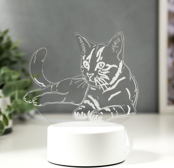 Ночник Risalux Кошечка / 4814571