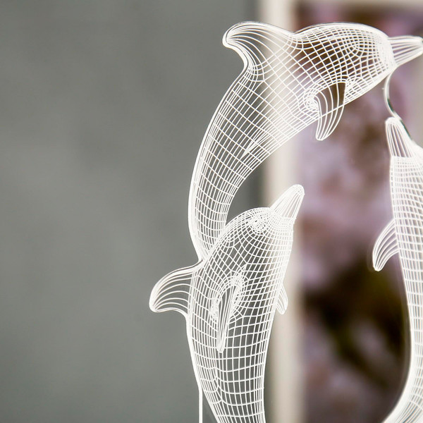 Ночник Risalux Дельфины / 4814588