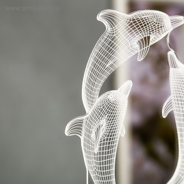 Ночник Risalux Дельфины / 4814588