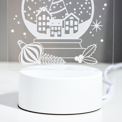 Ночник Risalux С новым счастьем / 6903910