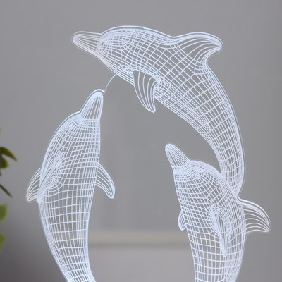 Ночник Risalux Дельфины / 9361146