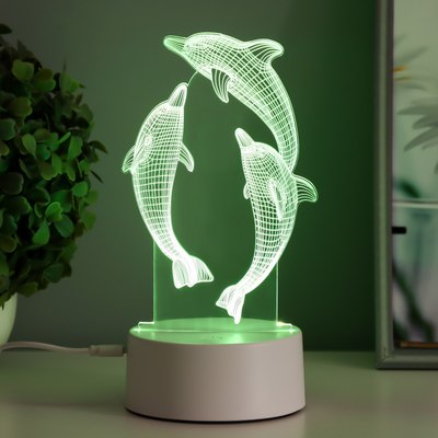 Ночник Risalux Дельфины / 9361146