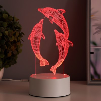 Ночник Risalux Дельфины / 9361146