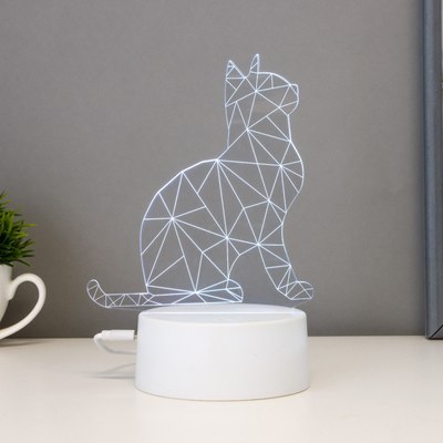 Ночник Risalux Кот сидя / 6923341