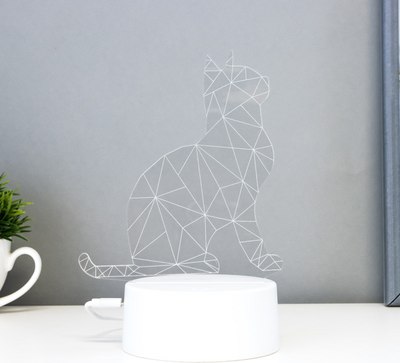 Ночник Risalux Кот сидя / 6923341